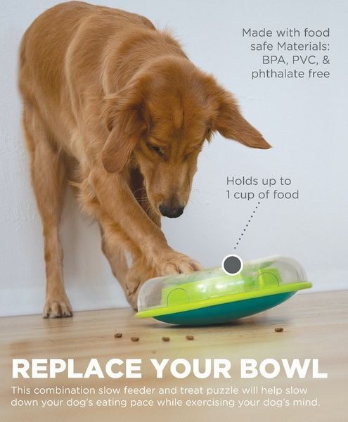 Interaktywna gra dla psa - łamigłówka na przysmaki - Wobble Bowl 1