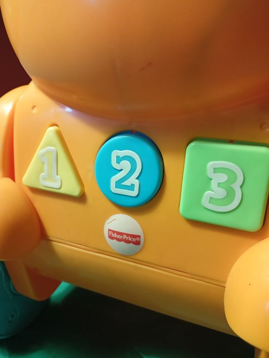 Chodzik Jeździk Pchacz Tygrys nauka FISHER PRICE