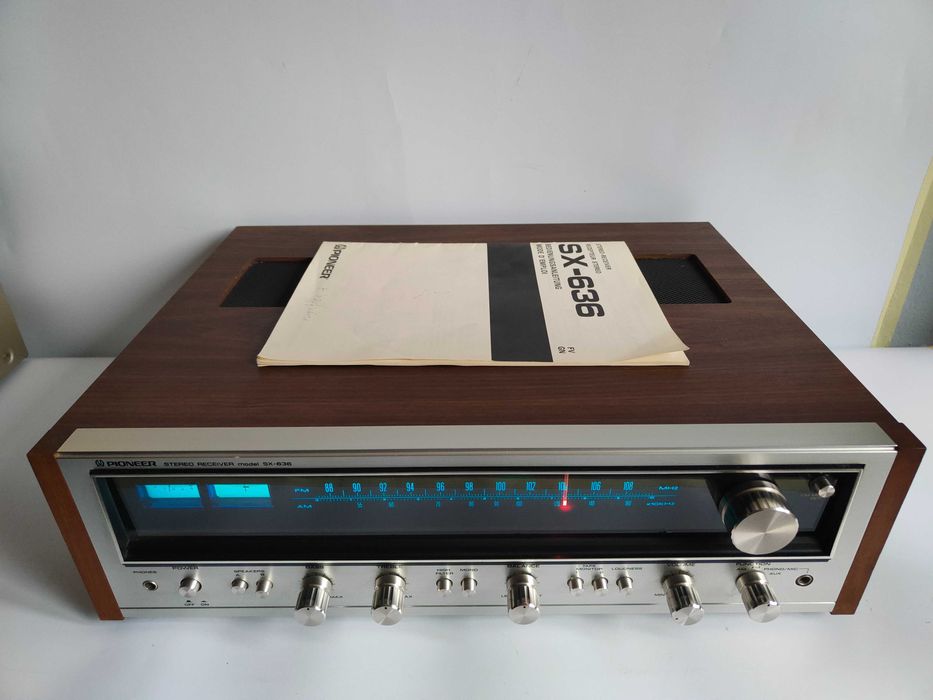 Ampli Tuner Pioneer SX-636 Vintage 70s - 220W - Stéréo Receiver