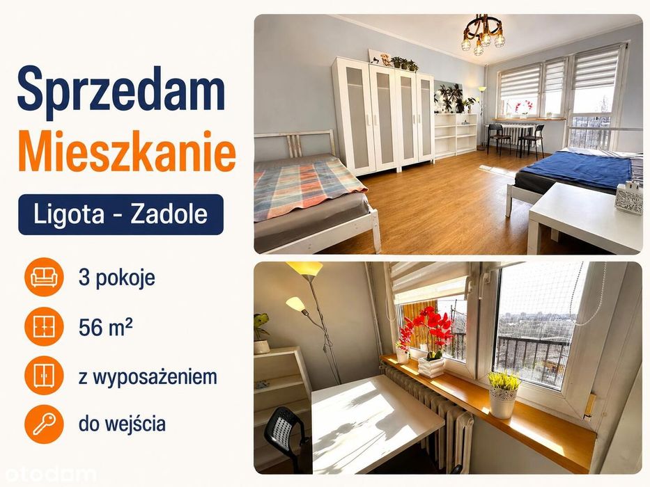 Idealne dla Rodziny   ! 3 pok/56 m
