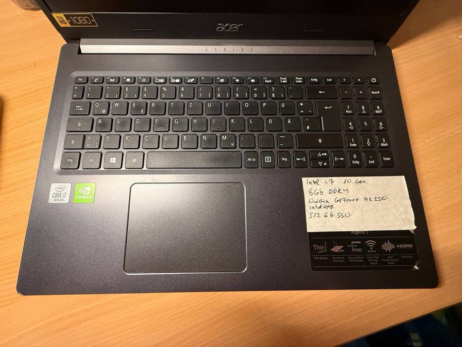 Ноутбук Acer Aspire 515-54