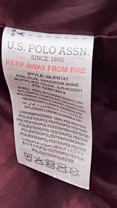 Куртка бомбер U. S. Polo  ASSN р-р  - L наш 48-50