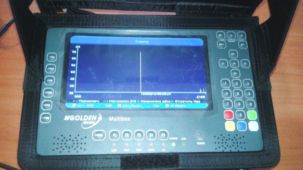 SatFinder (Satellite Finder) Golden Media Multibox 2 (Amiko X-Finder+)