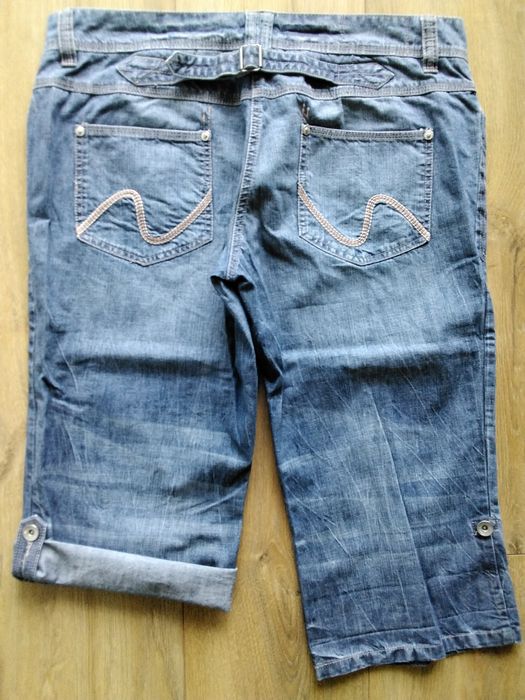 Spodnie jeansowe CROP roz 16