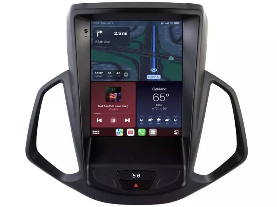 Нова Android магнітола Ford EcoSport (2013-2017) стиль Tesla CarPlay