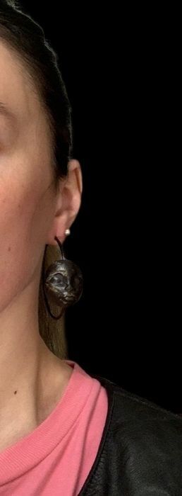 Серьги в африканском стиле   ручна робота