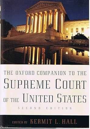 The Oxford Companion to the Supreme Court