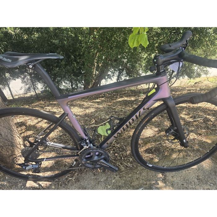 Bicicleta de carbono de disco m com ultegra