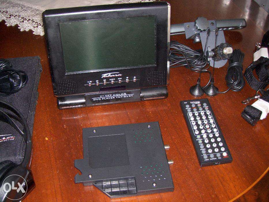 Leitor DVD para viatura com TV