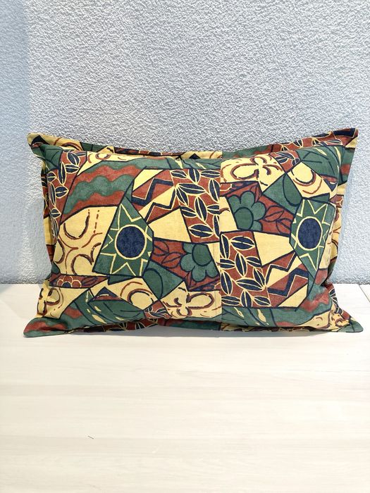 poszewka ozdobna bawełniana lofty kubizm vintage 40x60