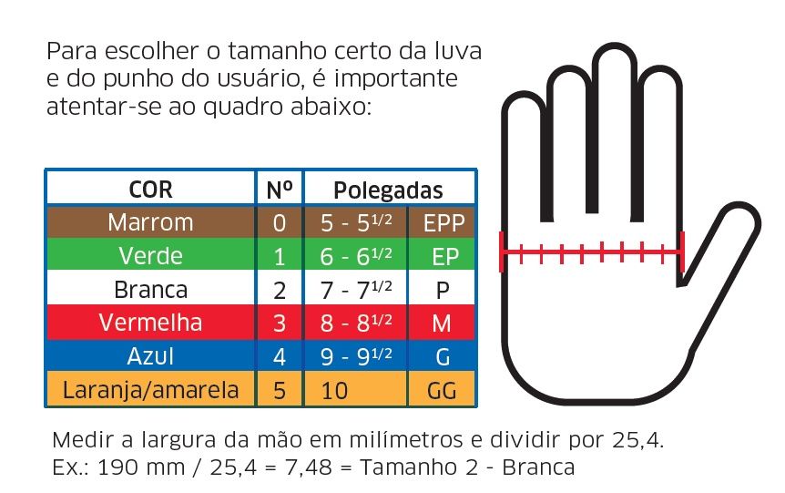Luva Aço c/manguito
