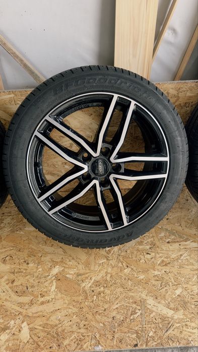 Felgi Dezent tr black 17 + opony BFGoodrich 225/45/17