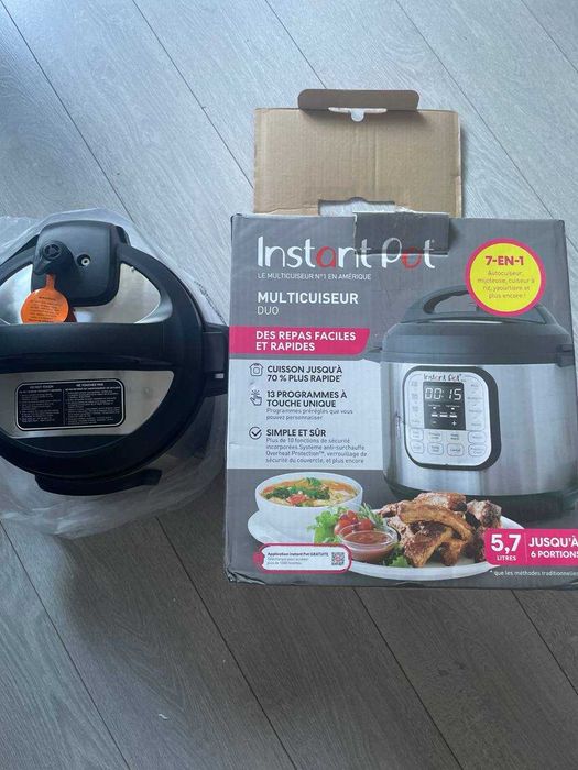 Multicooker Instant Pot Duo60 srebrny 1000W 5,7 L