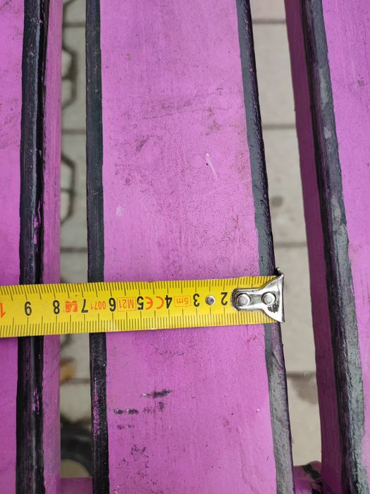 Ławka ogrodowa drewniana solidna konstrukcja 2m okazja