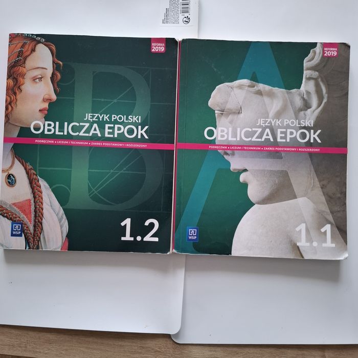 Oblicza epoki 1.1 1.2 b.db wysylka darmowa