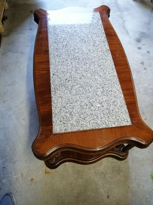 Mesa de Centro em Pedra Mármore