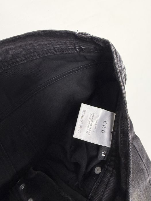 штаны фларед Enfants Riches deprimes Flared Jeans M L black mais — zdjęcie 4
