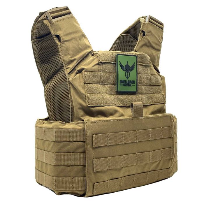 Плитоноска Shellback Tactical Skirmish Plate Carrier Coyote 25х30 см