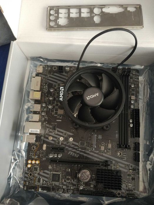 Комплект Ryzen 3600x +msi A520M-A Pro