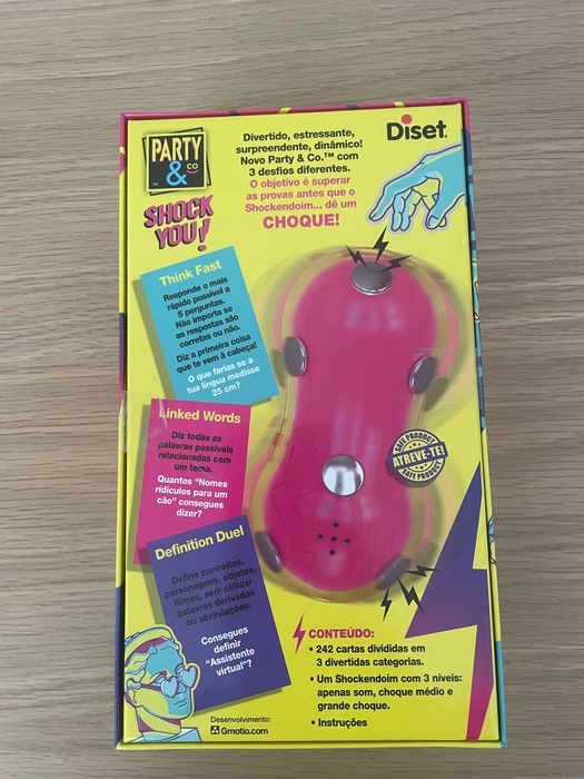 Jogo party & Co Shock you! Novo