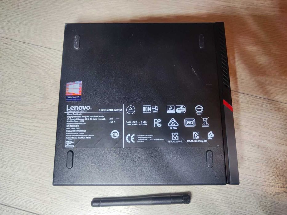 Lenovo M715q Ryzen 5 Pro 2400GE RAM 8GB SSD 256GB Windows 11 Pro