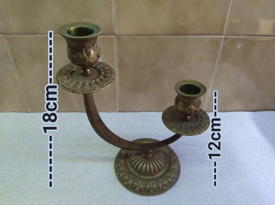 Castiçal candelabro paravelas casa quarto apartamento vivenda escritór