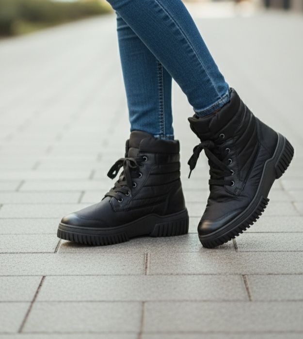 Buty botki workery ocieplane damskie Gabor rozmiar 40 wkładka 26 cm