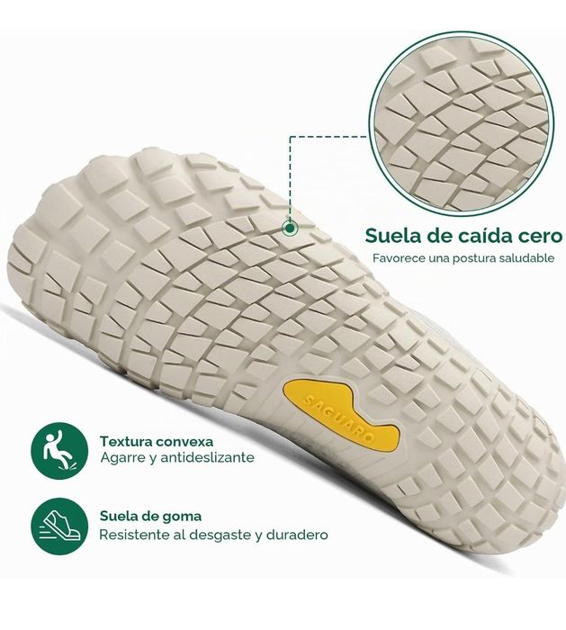 Sapatilhas SAGUARO Barefoot mulher, Gr.35-36 UE