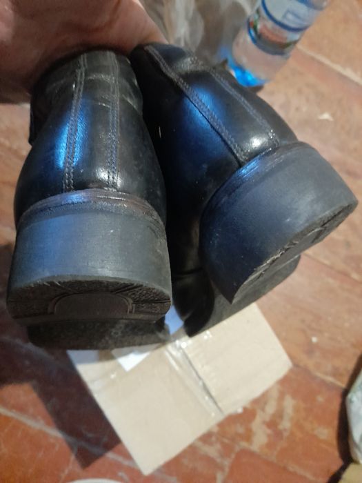 Полусапожки мужские кожаные СССР р.41