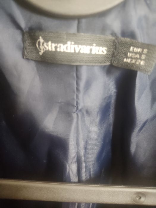 Casaco azul marinho Stradivarius