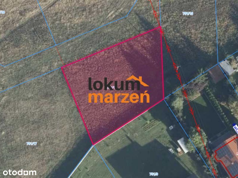 Na sprzedaż działka 910 m² – Kaszczor, woj. wielkopolskie
