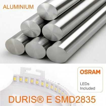 1x Painel LED 5W slim circular branco c/ chip OSRAM DURIS E 2835