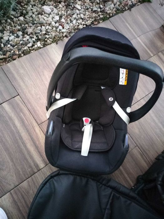 Wózek 3w1 skórzany