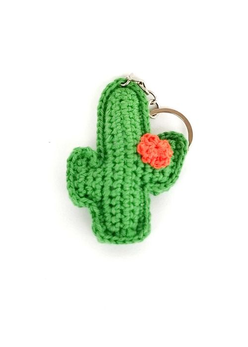 Porta-chaves Amigurumi