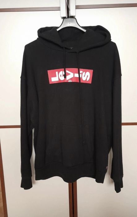 Bluza Levis Czarna kangurek S/M