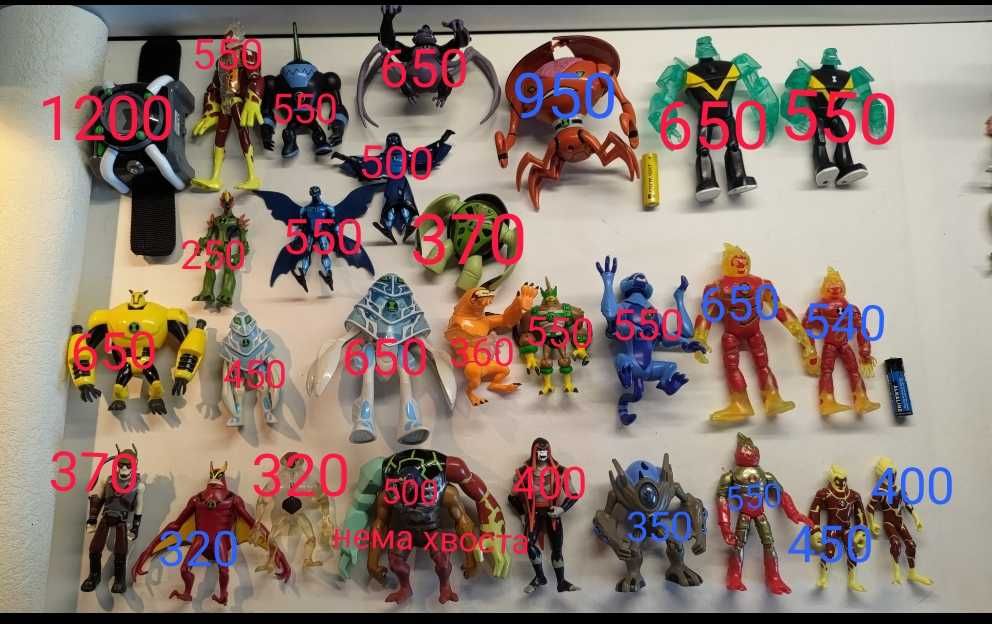 Бен Тен ben 10 ten фигурки часы Omnitrix Омнитрикс омнітрікс годинник