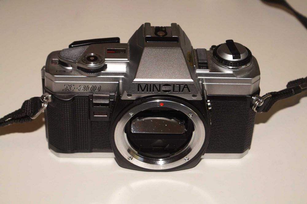 Minolta X-300 + Rokkor 50 f/1.7 (and 28-135)