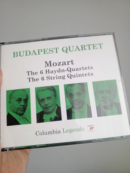 Wolfgang Amadeus Mozart - Budapest String Quartet 4CD