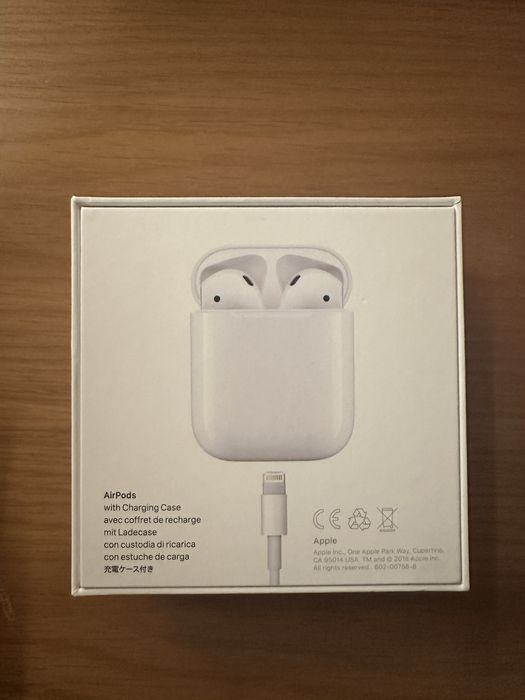 Embalagem vazia Apple AirPods