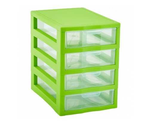 Органайзер мини-комод универсальный на 4 ящика