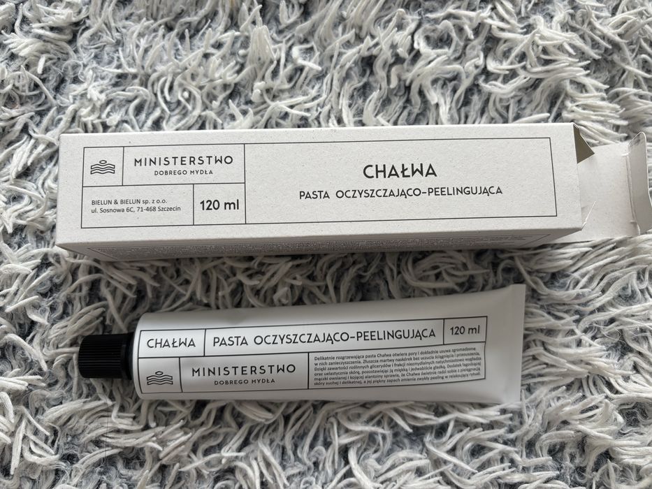 Chałwa pasta oczyszczająco-peelingująca, Ministerstwo Dobrego Mydła