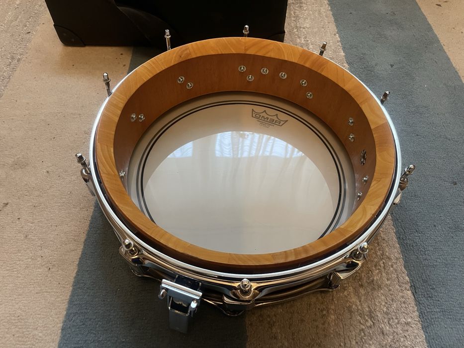 Unikatowy Werbel klepkowy  Tama Aw744 14x4 stave piccolo perkusja
