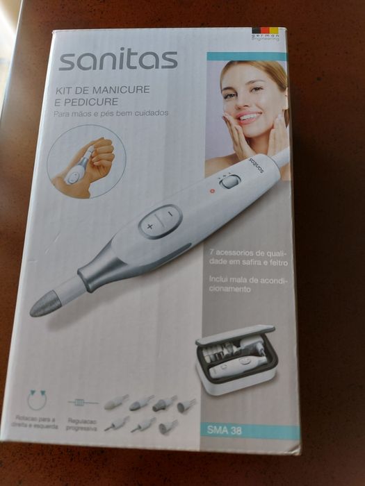 Kit de Manicure e Pedicure da Sanitas