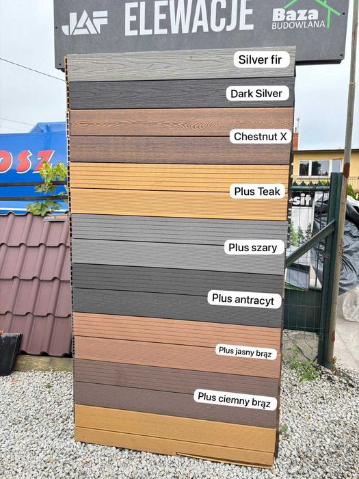 Deska kompozytowa tarasowa WPC Gardin Plus 2.0 23mm Ciemny Brąz + inne