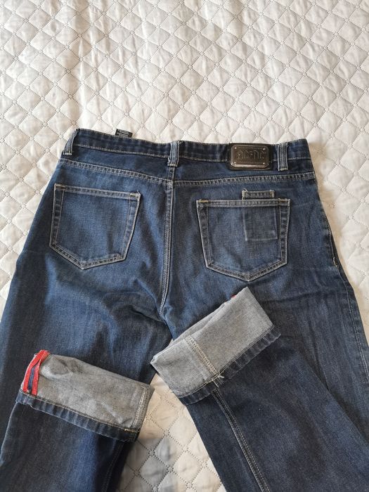 Jeansy męskie  jeans marki EMP z logo AC/DC w rozm. 32/32 W32