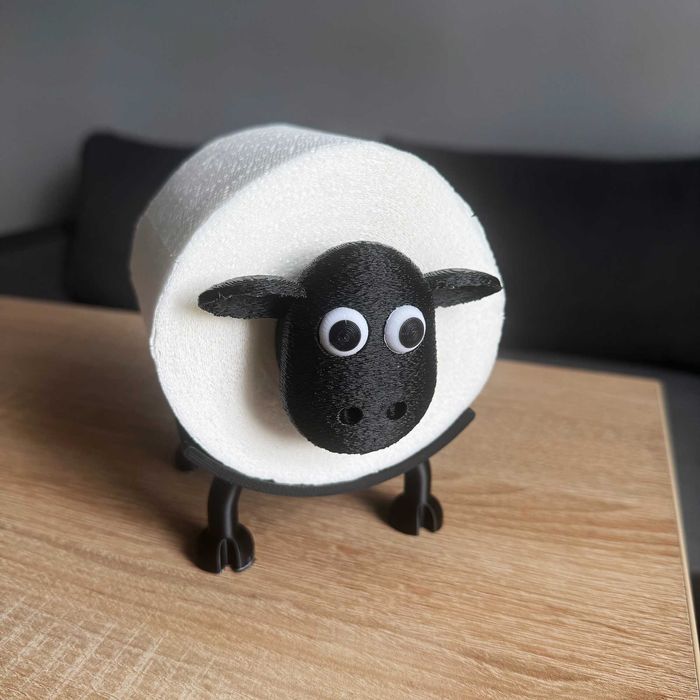Stojak na papier toaletowy Baranek Shaun dekoracja ozdoba