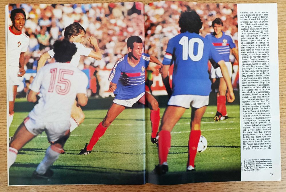 EURO 84 - Revista Mondial - França campeã