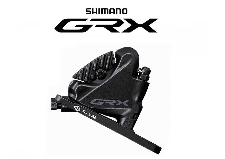 NOWY zacisk hamulcowy Shimano GRX BR-RX400 hamulec klocki z radiatorami RADIATORY rowerowy Faktura VAT 23%