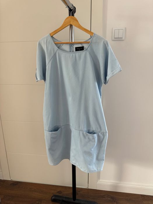 Sukienka Mohito, rozmiar 42, jasny jeans