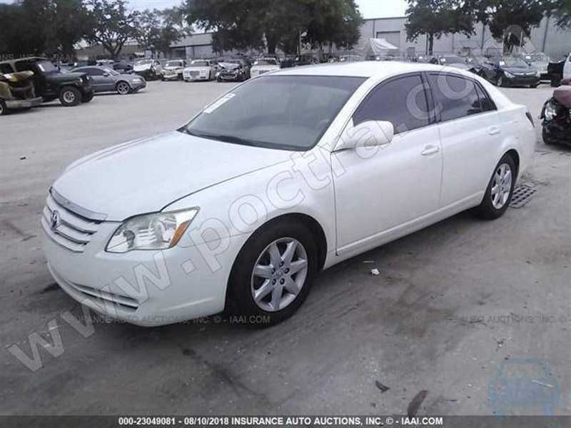 Авторазборка тойота авалон TOYOTA AVALON 05-12 детали кузова мотор